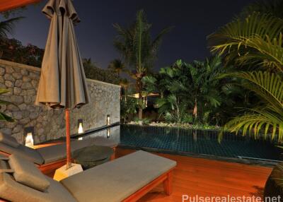 Hotel-managed Luxury 3 Bedroom Private Pool Suite Residence for Sale in Andara, Kamala