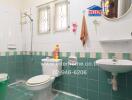 Clean and well-maintained bathroom with modern amenities