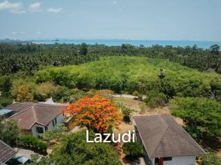 2 Villas and Large Green Zone Plot with Sea and Sunset View