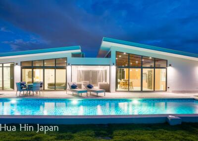 Contemporary 3 Bedroom Pool Villa Off Soi 112 Near Pineapple Valley Golf (Completed in 2022)