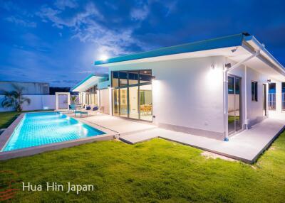 Newly Completed Contemporary 3 Bedroom Pool Villa Off Soi 112 Near Pineapple Valley Golf