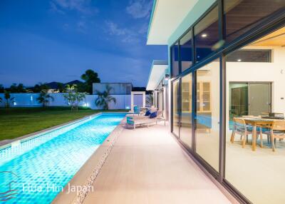 Contemporary 3 Bedroom Pool Villa Off Soi 112 Near Pineapple Valley Golf (Completed in 2022)