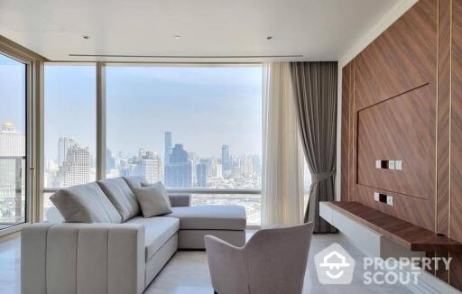 2-BR Condo at Four Seasons Private Residences Bangkok near BTS Saphan Taksin