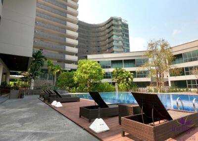 Spacious studio condominum for sale, fully furnished at Green Valley Condo, Chiang Mai