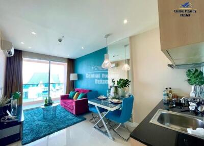 Direct from developer, newly built, modern, fully furnished 1 bedroom, 1 bathroom in Jomtien.