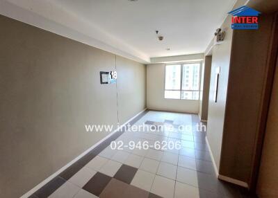 Bright and spacious hallway in modern apartment