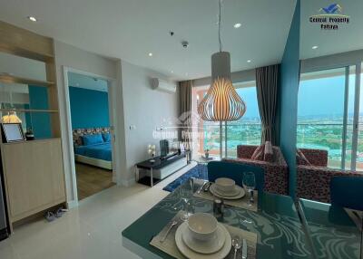 Direct from developer, newly built, modern, fully furnished 1 bedroom, 1 bathroom in central Jomtien.