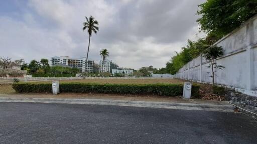 Wide view of a residential property