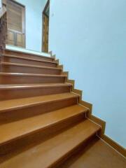 Interior view of a staircase