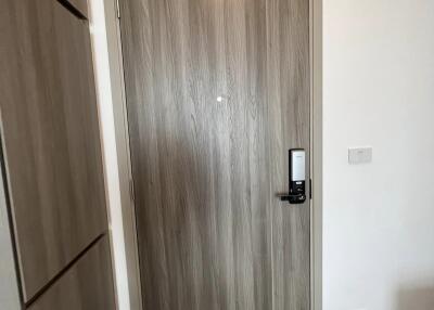 Wooden Door with Electronic Lock