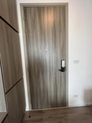 Wooden Door with Electronic Lock