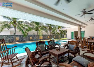 Luxury 4-Bedroom Pool Villa in Hua Hin at Palm Villas