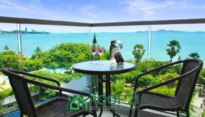 Luxury Condo, Sea View  for Sale in Wongamat Beach area Close to Terminal 21, Pattaya CB-0533