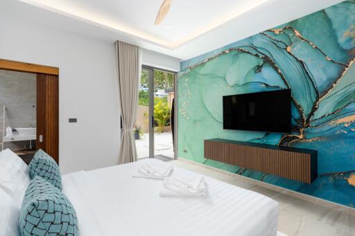 Amazing 4 bedroom sea-view villa for sale Bophut hill