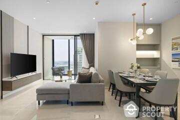 3-BR Serviced Apt. near MRT Si Lom