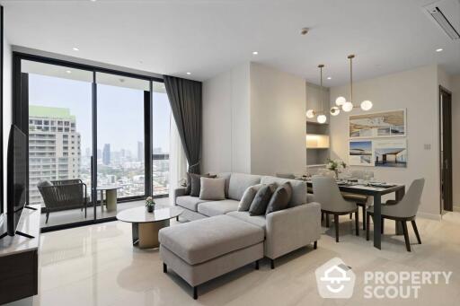 3-BR Serviced Apt. near MRT Si Lom