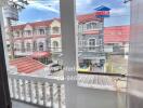 Balcony with street view