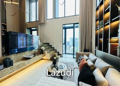 3 Bed Duplex 3 Bath 132.69 SQ.M Supalai ICON Sathorn