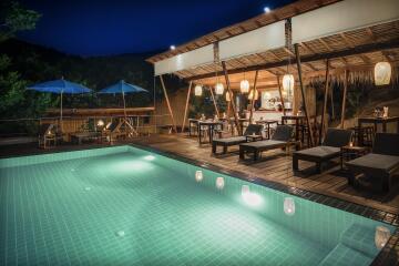 Eco Lodge Sea-view Hotel for sale in Koh Tao