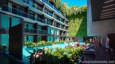 Studio Investment Condo for Sale in Kata - Only 300 meters from the Beach - 7% Guaranteed ROI for 5 Years