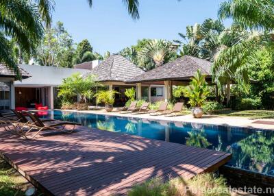 4-Bedroom Villa on 2,013 Sqm Land Plot For Sale in Layan Estate Phuket