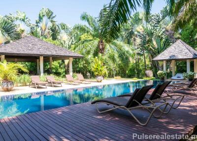 4-Bedroom Villa on 2,013 Sqm Land Plot For Sale in Layan Estate Phuket