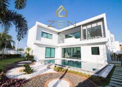 Modern 4-Bedroom Private Pool Villa in Ko Kaeo for Rent