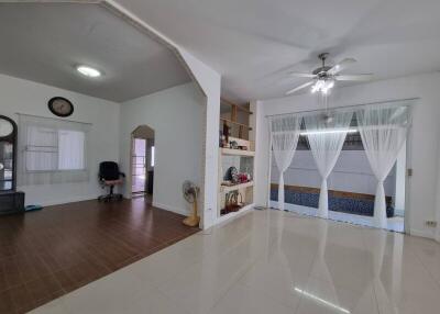 well-lit main living space with an open floor plan