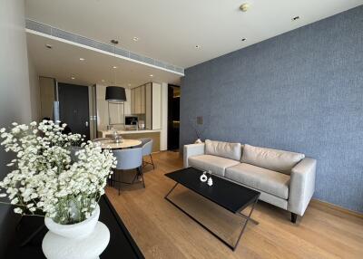 Modern living space with a comfortable sofa and stylish decor