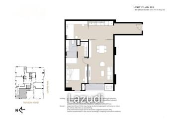 2 ห้องนอน 1 ห้องน้ำ 78.20 ตร.ม. มิวนีค หลังสวน