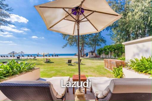 2 bedrooms beachfront in laguna