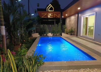 3 Bedrooms 3 Bathroom pool Villa for rent in Chalong