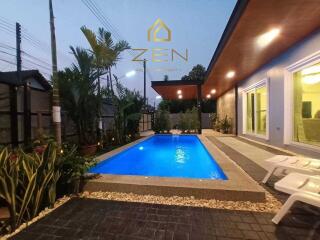 3 Bedrooms 3 Bathroom pool Villa for rent in Chalong