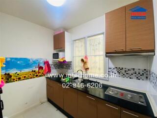 modern kitchen with appliances