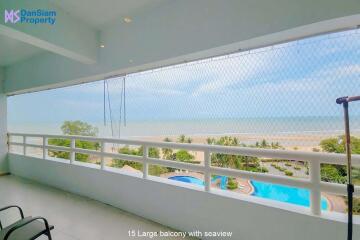 Beachfront Seaview Condo with Cliff & Beach Condotel