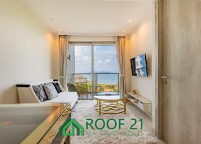 Luxury Condominiums Foreign Quota Sea View Large 1 bedrooms For Sale, Close to Jomtien Beach, Pattaya / B-0162L