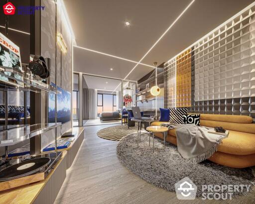 1-BR Condo at Aspire Huai Khwang near MRT Huai Khwang