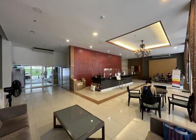 Spacious and modern lobby area