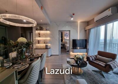 2 Bed 1 Bath 52.24 SQ.M IDEO Chula-Samyan