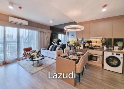 2 Bed 1 Bath 52.24 SQ.M IDEO Chula-Samyan