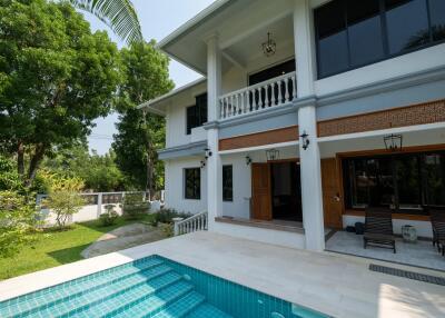 4-Bedroom Riverside Pool Villa with Royal Provenance for Sale in Doi Saket