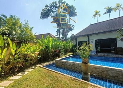 Thai Bali Style Villa 3 Bedroom in Bang Tao for Rent