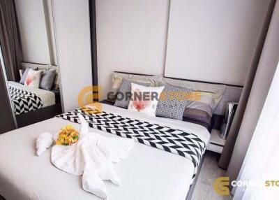 คอนโดนี้ มีห้องนอน 1 ห้องนอน  อยู่ในโครงการ คอนโดมิเนียมชื่อ The Base Central Pattaya 