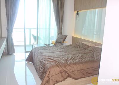 คอนโดนี้ มีห้องนอน Studio ห้องนอน  อยู่ในโครงการ คอนโดมิเนียมชื่อ The Riviera Wong Amat Beach 