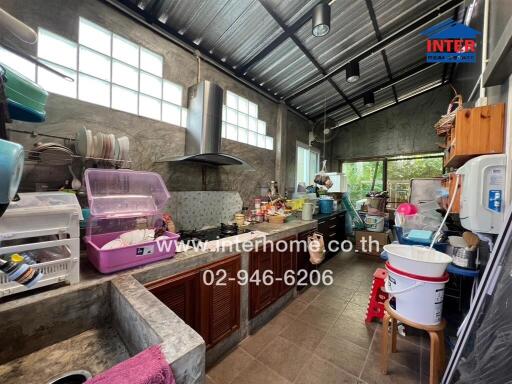 kitchen with various utensils and appliances