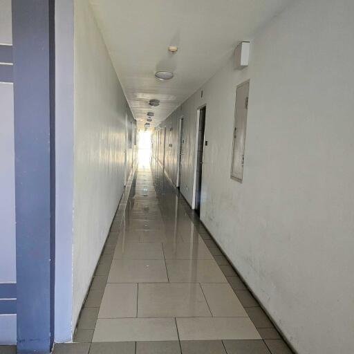 Hallway in an apartment building