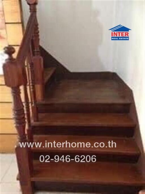 wooden staircase