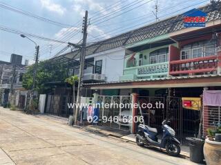 Exterior view of residential row houses