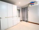 Bedroom with wardrobe and air conditioning