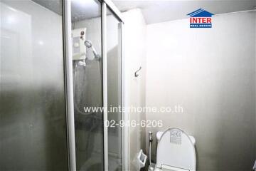 Bathroom with shower and toilet